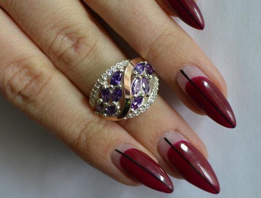 Серебряное кольцо 155к 15