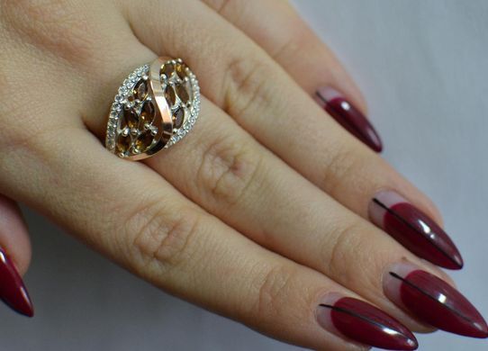 Серебряное кольцо 155к 15