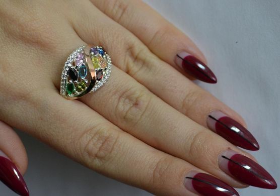 Серебряное кольцо 155к 15