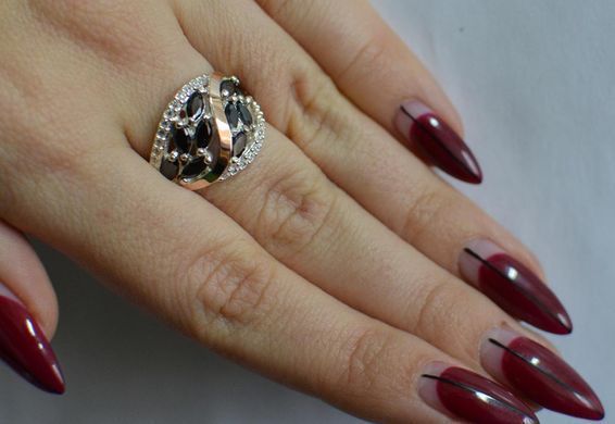 Серебряное кольцо 155к 15
