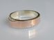 Обручальное кольцо из серебра с золотом Обр32 15