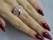 Серебряное кольцо 155к 15