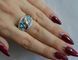 Серебряное кольцо 155к 15