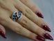 Серебряное кольцо 155к 15