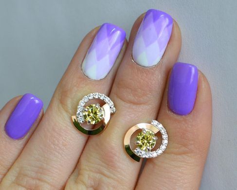 Серьги гвоздики Вк15