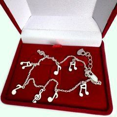 Серебряный браслет на ногу, Бр1045 (Бр1045)