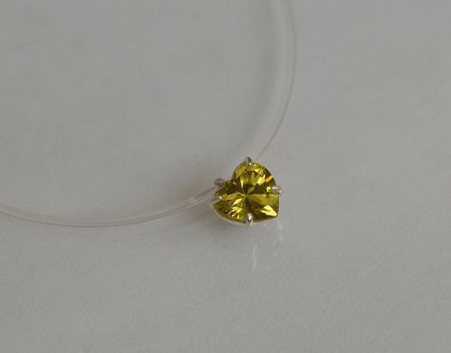 Серебряная подвеска на леске ПЛ-3-35