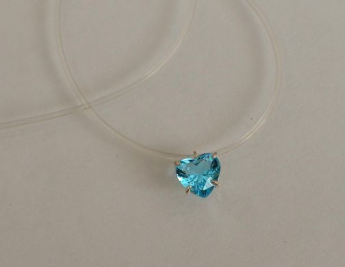 Серебряная подвеска на леске ПЛ-3-35