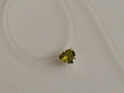 Серебряная подвеска на леске ПЛ-3-35
