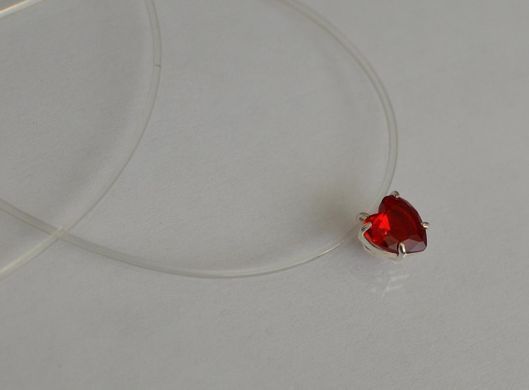 Серебряная подвеска на леске ПЛ-3-35