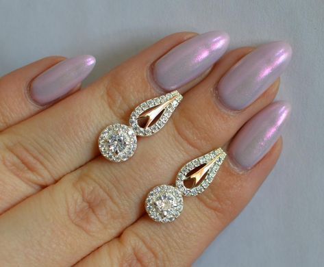 Серебряные серьги с золотыми пластинами 135с