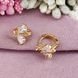 Сережки дитячі Xuping медичне золото позолота 18К А/В 1-4385 А/В 1-4385 фото 4