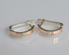 Серьги из серебра 121с