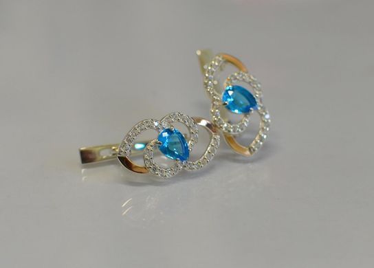 Срібні сережки 119с