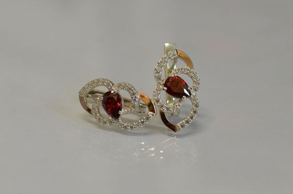 Срібні сережки 119с