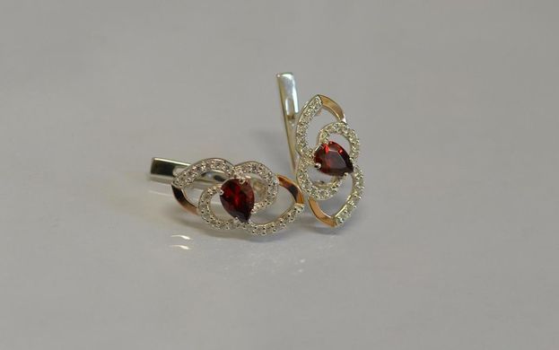 Срібні сережки 119с