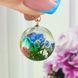 Кулон Куля з епоксидної смоли позолота 18К S-0040 S-0040 фото 1