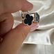 Серебряные серьги с клевером 295c
