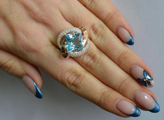 Серебряное колцо 130к 15
