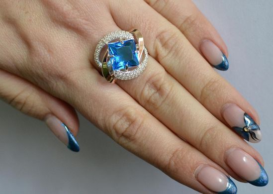 Серебряное колцо 130к 15