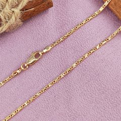 Ланцюжок Xuping 45 см х 2 мм Морське плетіння з візерунком медичне золото позолота 18К А/В 3-0516