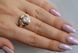 Серебряное кольцо с золотыми накладками Silver Style 144к 20