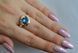 Серебряное кольцо с золотыми накладками Silver Style 144к 20