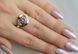 Серебряное кольцо с золотыми накладками Silver Style 144к 20