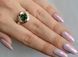 Серебряное кольцо с золотыми накладками Silver Style 144к 20