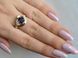 Серебряное кольцо с золотыми накладками Silver Style 144к 20