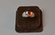 Серебряная печатка с накладками из золота Мп12 18