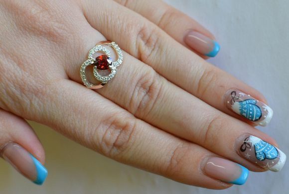 Серебряное кольцо 119к 15