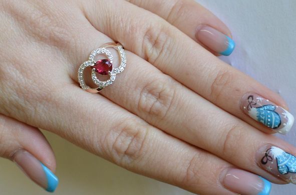 Серебряное кольцо 119к 15
