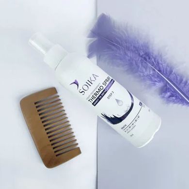 Спрей-термозахист для волосся "Захист та легке розчісування" Soika 200 мл