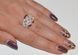 Серебряное кольцо с накладками из золота 069к 15