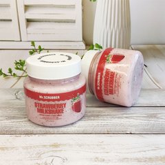 Крем-скраб для рук і тіла з ароматом полуничного коктейлю Strawberry Milkshake Mr.SCRUBBER 250 г