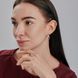 Серебряное кольцо с золотыми вставками 301к 15