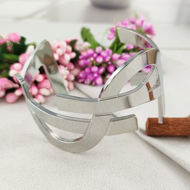 Браслет 1:1 STAINLESS STEEL медицинская сталь родий А/В 11-0080